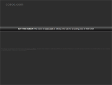 Tablet Screenshot of cozco.com